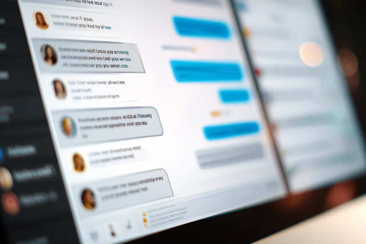 Live chat technology